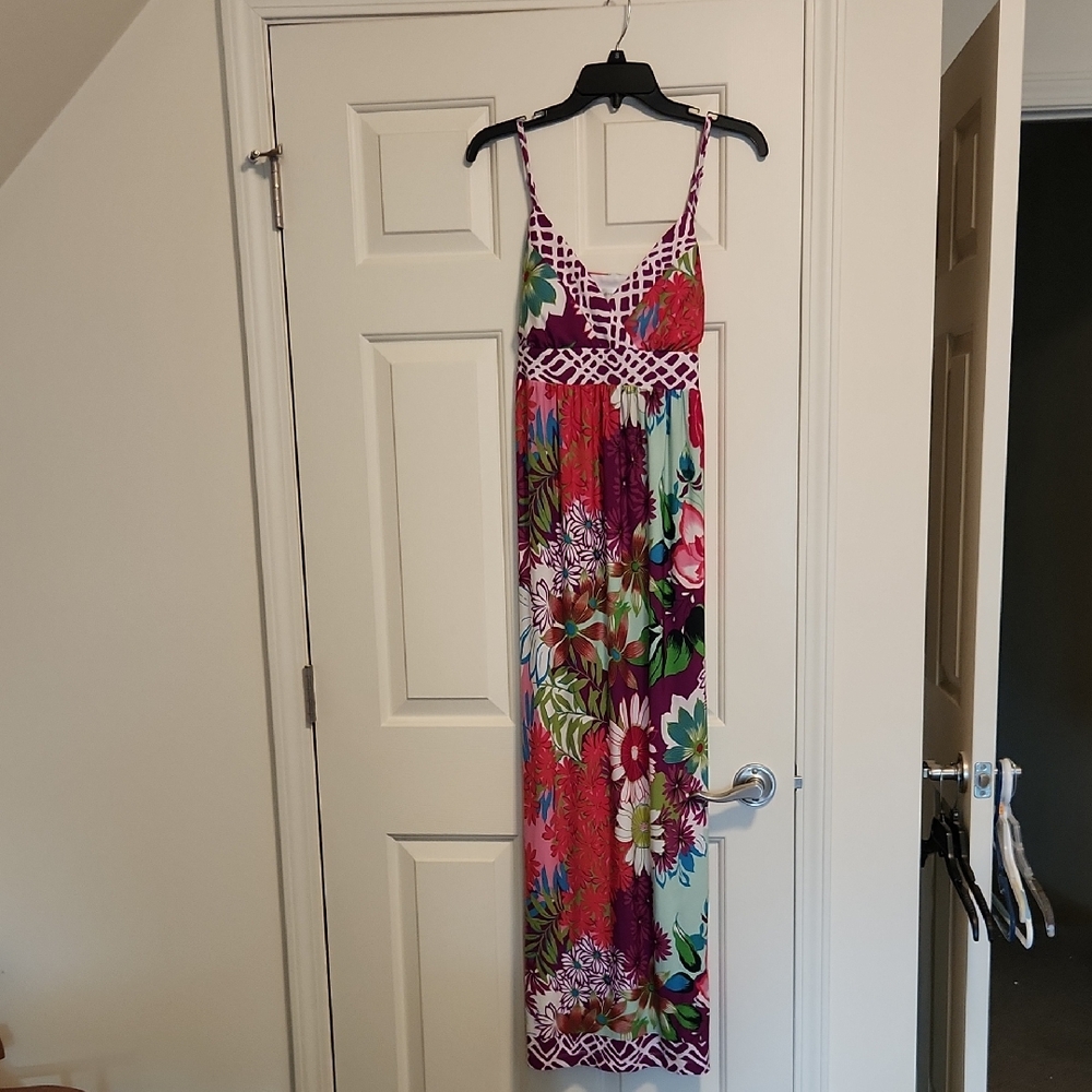 Dress Barn Empire Waist Maxi Dress